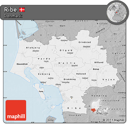 Gray Map of Ribe