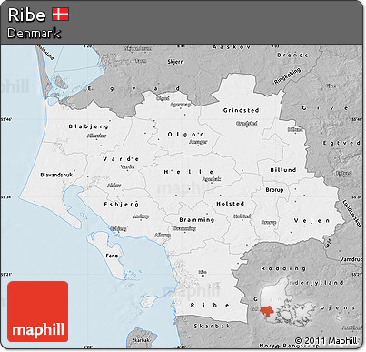Gray Map of Ribe