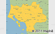 Savanna Style Simple Map of Ribe