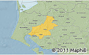 Savanna Style 3D Map of Varde