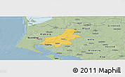 Savanna Style Panoramic Map of Varde