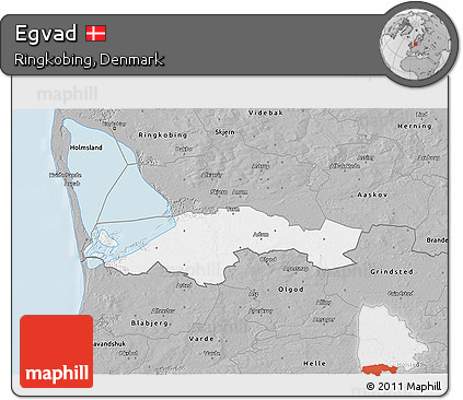 Gray 3D Map of Egvad