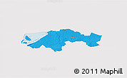Political 3D Map of Egvad, cropped outside