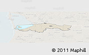 Shaded Relief Panoramic Map of Egvad, lighten