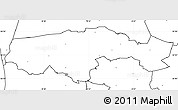 Blank Simple Map of Egvad, no labels