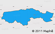 Political Simple Map of Egvad, cropped outside