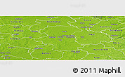 Physical Panoramic Map of Herning