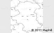 Blank Simple Map of Herning
