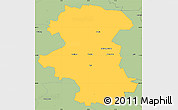 Savanna Style Simple Map of Herning