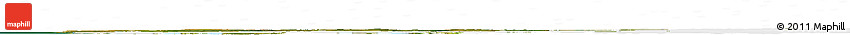 Satellite Horizon Map of Ringkobing, single color outside