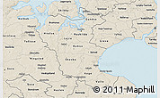 Shaded Relief 3D Map of Roskilde