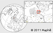 Blank Location Map of Gundso, highlighted country, highlighted parent region