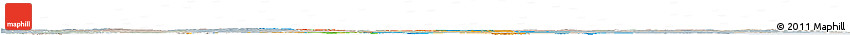 Political Horizon Map of Roskilde, lighten, semi-desaturated