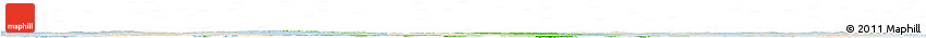 Political Shades Horizon Map of Roskilde, lighten