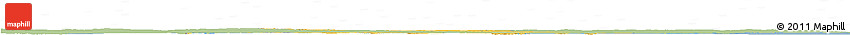Savanna Style Horizon Map of Roskilde, single color outside