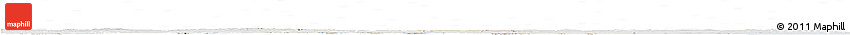 Shaded Relief Horizon Map of Roskilde, lighten, semi-desaturated