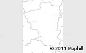 Blank Simple Map of Hvalso, no labels