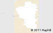 Classic Style Simple Map of Hvalso, single color outside