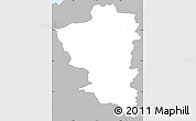 Gray Simple Map of Hvalso