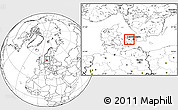 Blank Location Map of Lejre