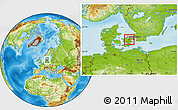 Physical Location Map of Lejre