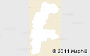 Classic Style Simple Map of Lejre, single color outside