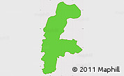 Political Simple Map of Lejre, cropped outside