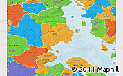 Political Map of Haderslev