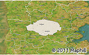 Shaded Relief 3D Map of Norre Rangstrup, satellite outside