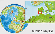 Physical Location Map of Norre Rangstrup, highlighted parent region