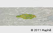 Satellite Panoramic Map of Norre Rangstrup, lighten, semi-desaturated