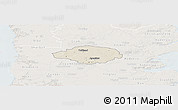 Shaded Relief Panoramic Map of Norre Rangstrup, lighten