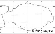Blank Simple Map of Norre Rangstrup, no labels