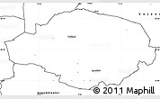 Blank Simple Map of Norre Rangstrup