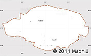 Classic Style Simple Map of Norre Rangstrup, cropped outside