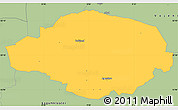 Savanna Style Simple Map of Norre Rangstrup