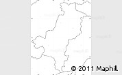 Blank Simple Map of Ronnede, no labels