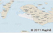 Classic Style 3D Map of Rudbjerg