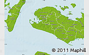 Physical Map of Rudbjerg