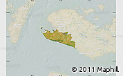 Satellite Map of Rudbjerg, lighten