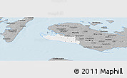 Gray Panoramic Map of Rudbjerg