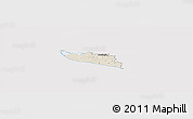 Shaded Relief Panoramic Map of Rudbjerg, cropped outside