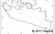 Blank Simple Map of Rudbjerg, no labels