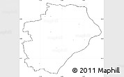 Blank Simple Map of Stubbekobing, cropped outside, no labels