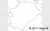 Blank Simple Map of Stubbekobing, no labels