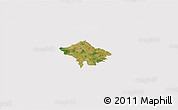 Satellite 3D Map of Susa, cropped outside