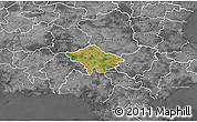Satellite 3D Map of Susa, desaturated