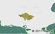 Satellite 3D Map of Susa, single color outside