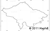 Blank Simple Map of Susa, cropped outside, no labels