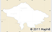 Classic Style Simple Map of Susa, single color outside